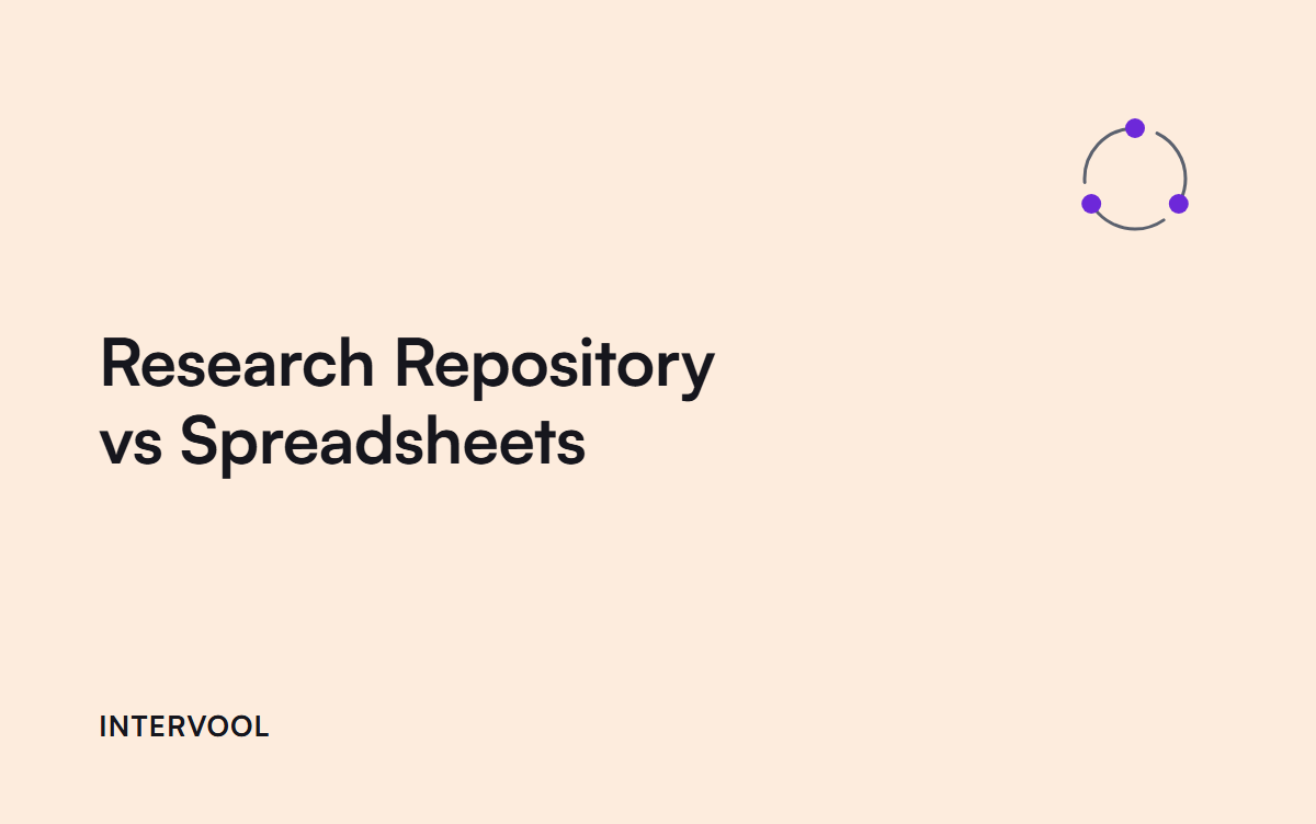 Research Repository vs Spreadsheets: When to Make the Switch